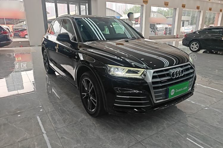 Used Audi Q5L 2018 45 TFSI Prestige Fashion Edition China VI Emission Standard Front Right 45 Deg