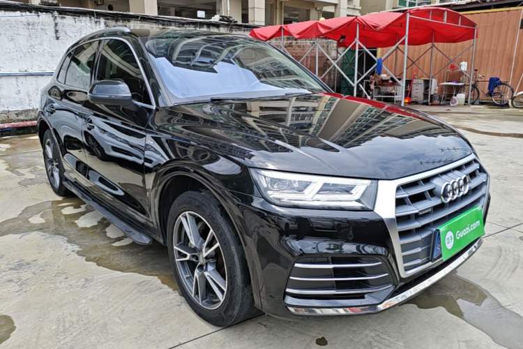 Used Audi Q5L 2018 45 TFSI Prestige Fashion Edition China VI Emission Standard Front Right 45 Deg