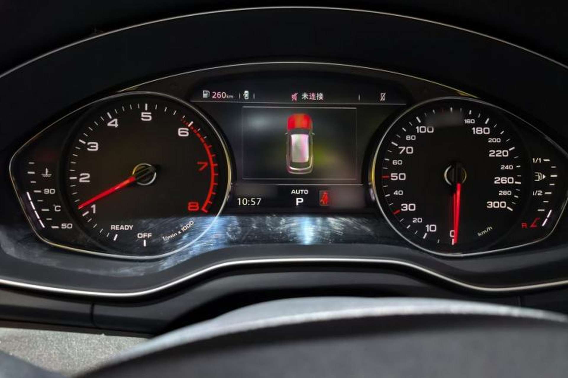 Used Audi Q5L 2018 40 TFSI Prestige Edition China VI Emission Standard Instrument Cluster