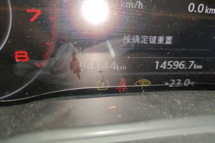 Used Audi Q5L 2018 40 TFSI Prestige Fashion Edition China V Odometer Close Up
