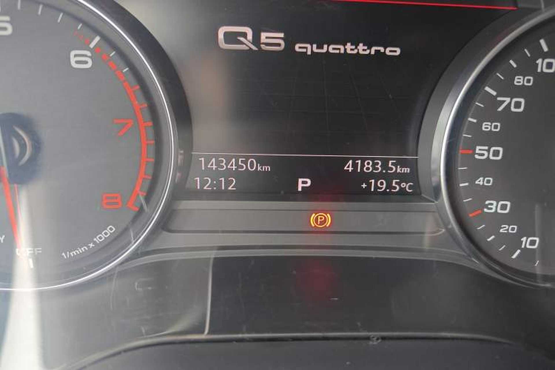 Used Audi Q5L 2018 40 TFSI Prestige Edition China V Odometer Close Up