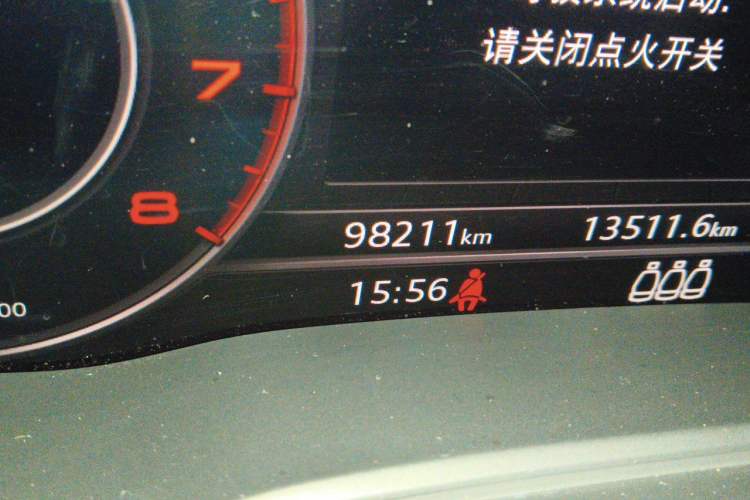 Used Audi Q5L 2018 40 TFSI Prestige Fashion Edition China V Odometer Close Up