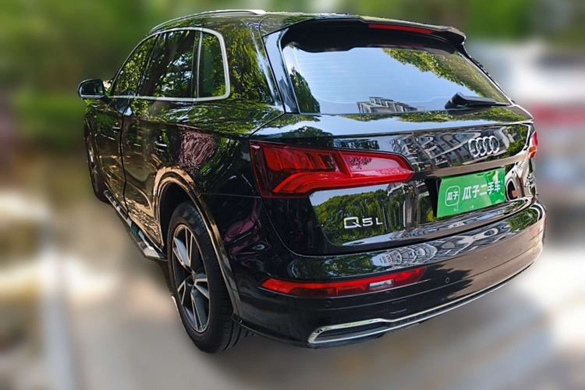 Used Audi Q5L 2018 45 TFSI Prestige Fashion Edition China VI Emission Standard Rear Left 45 Deg