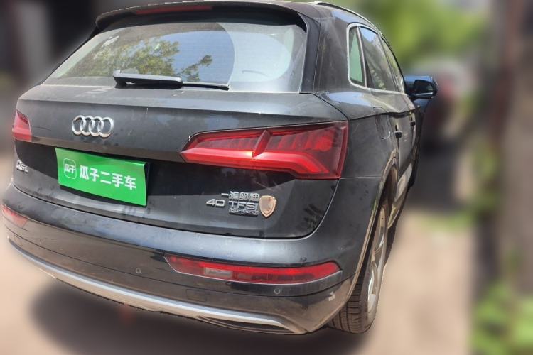 Used Audi Q5L 2018 40 TFSI Prestige Edition China VI Emission Standard Rear Right 45 Deg
