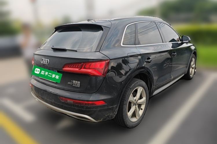 Used Audi Q5L 2018 40 TFSI Prestige Edition China VI Emission Standard Rear Right 45 Deg