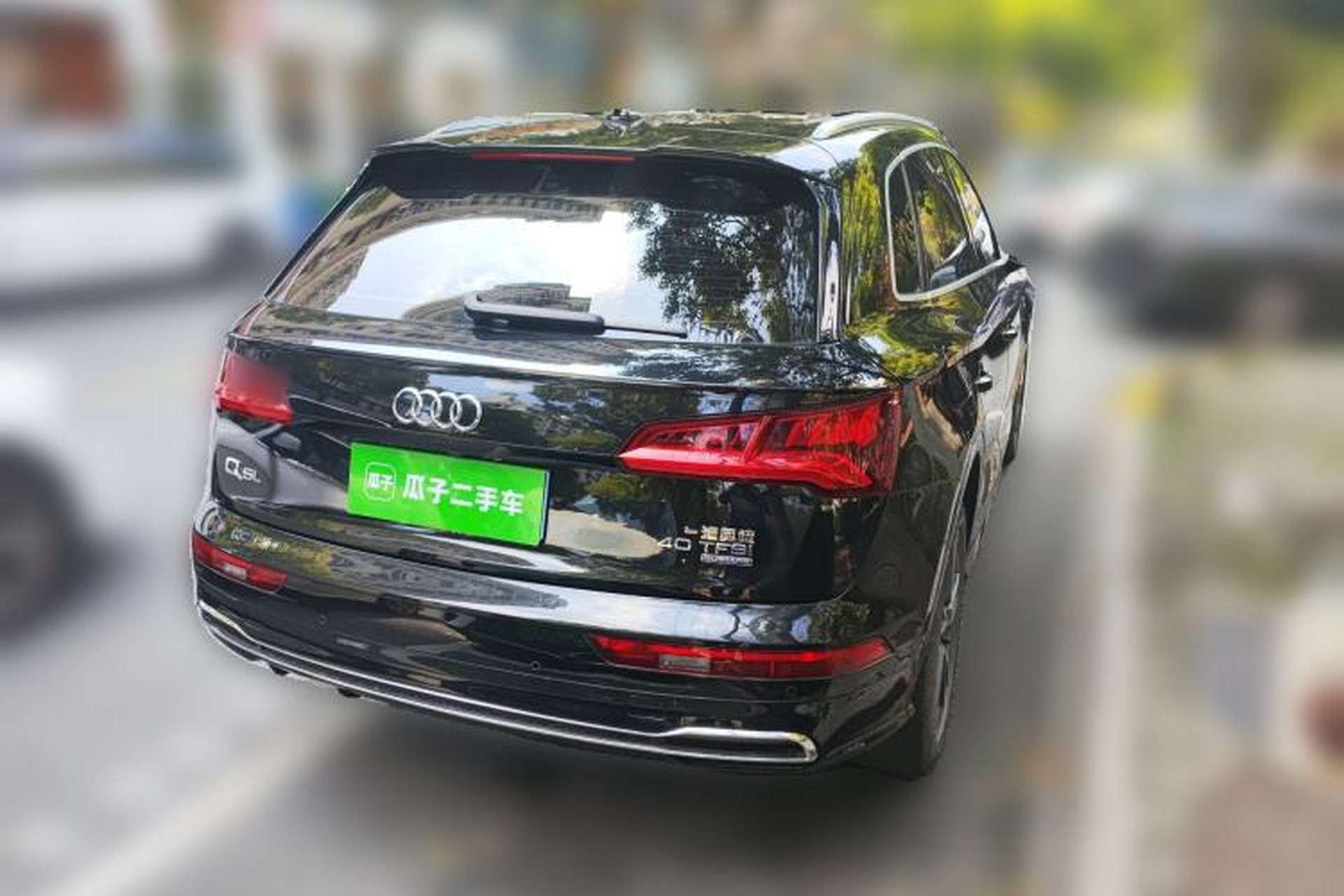 Used Audi Q5L 2018 40 TFSI Prestige Fashion Edition China VI Rear Right 45 Deg