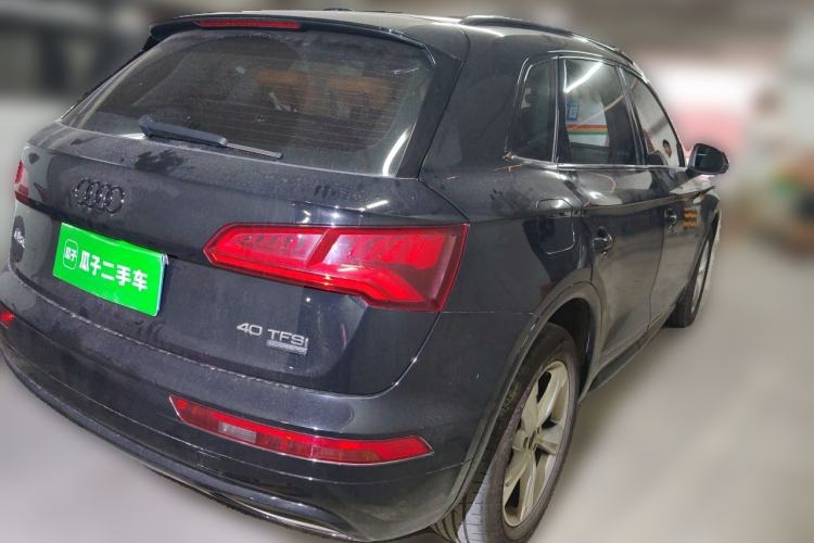 Used Audi Q5L 2018 40 TFSI Prestige Edition China VI Emission Standard Rear Right 45 Deg