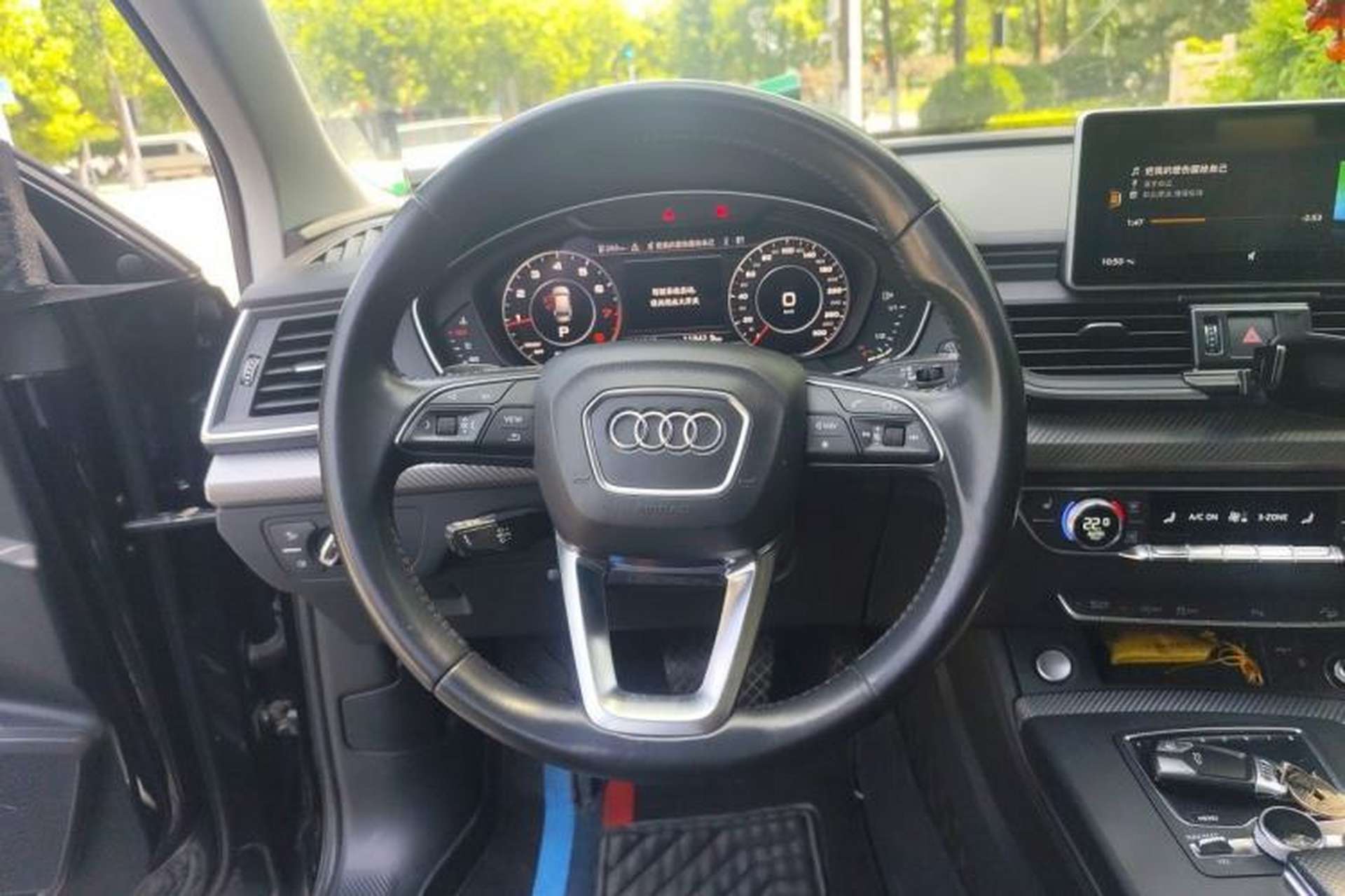 Used Audi Q5L 2018 45 TFSI Prestige Fashion Edition China V Emission Standard Steering Wheel