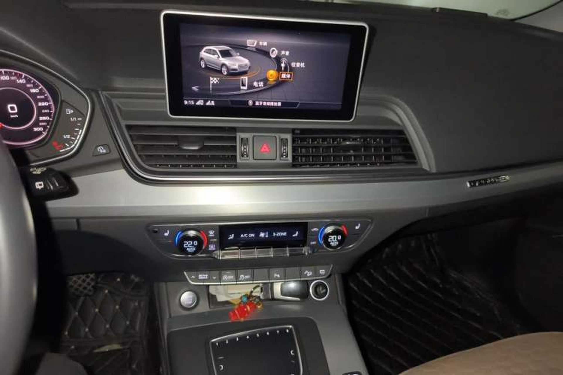 Used Audi Q5L 2018 40 TFSI Prestige Fashion Edition China V Audio And AC Panel