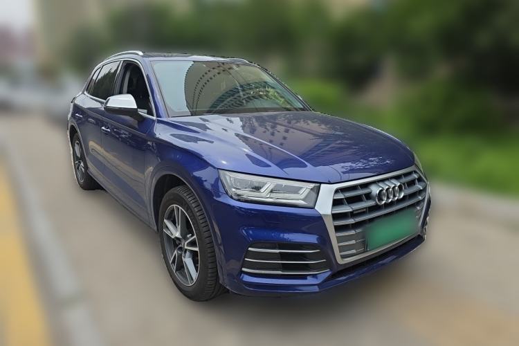 Used Audi Q5L 2018 45 TFSI Prestige Fashion Edition China VI Emission Standard Front Right 45 Deg