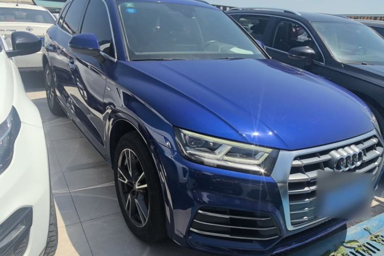 Used Audi Q5L 2018 45 TFSI Prestige Fashion Edition China V Emission Standard Front Right 45 Deg