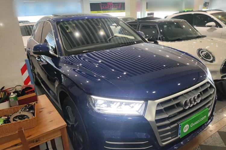 Used Audi Q5L 2018 45 TFSI Prestige Fashion Edition China V Emission Standard Front Right 45 Deg