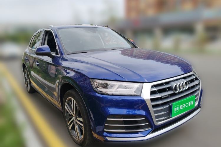 Used Audi Q5L 2018 45 TFSI Prestige Fashion Edition China V Emission Standard Front Right 45 Deg