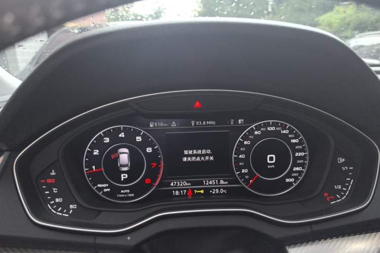 Used Audi Q5L 2018 45 TFSI Prestige Luxury Sport Model China VI Emission Standard Instrument Cluster
