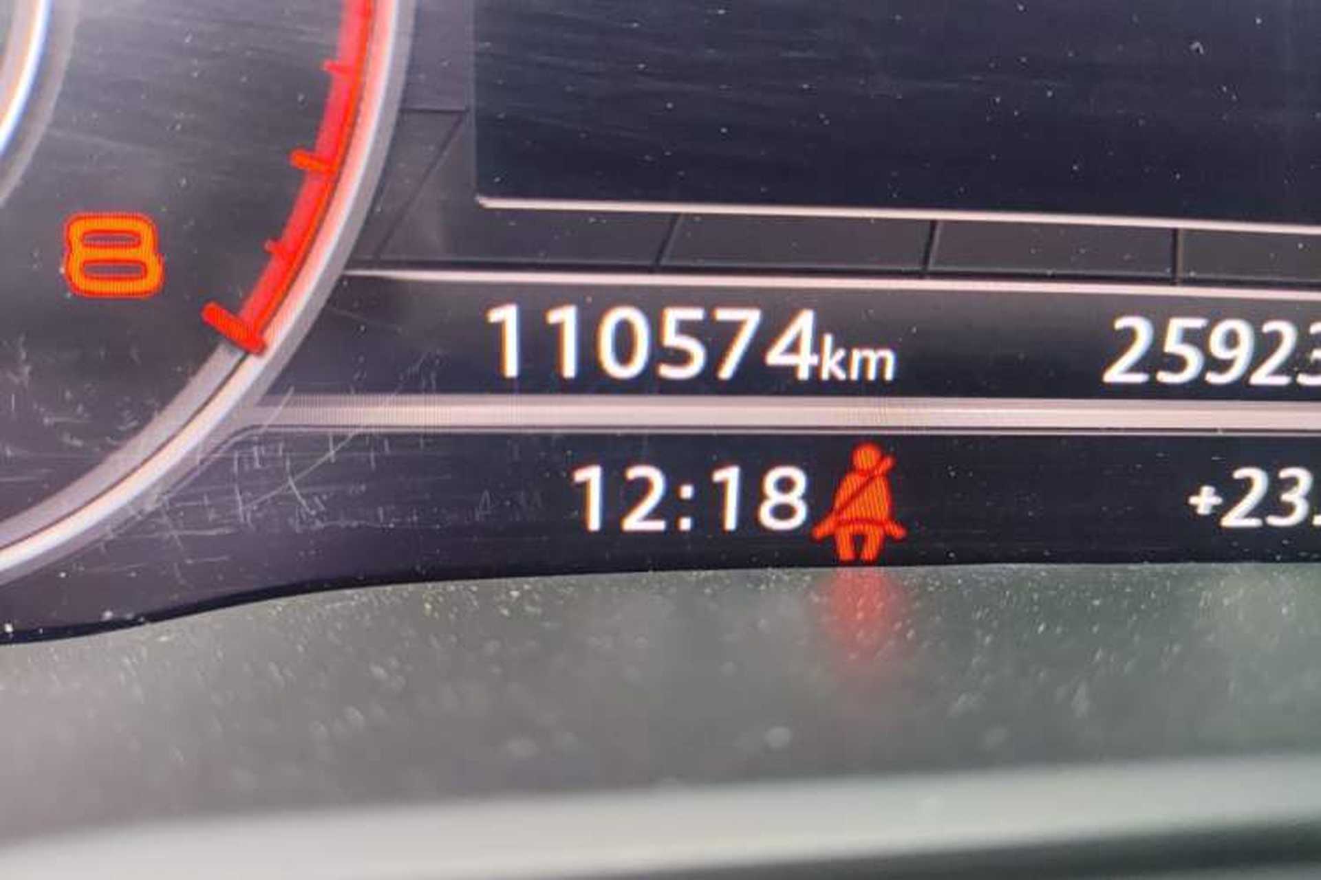 Used Audi Q5L 2018 40 TFSI Prestige Fashion Edition China V Odometer Close Up