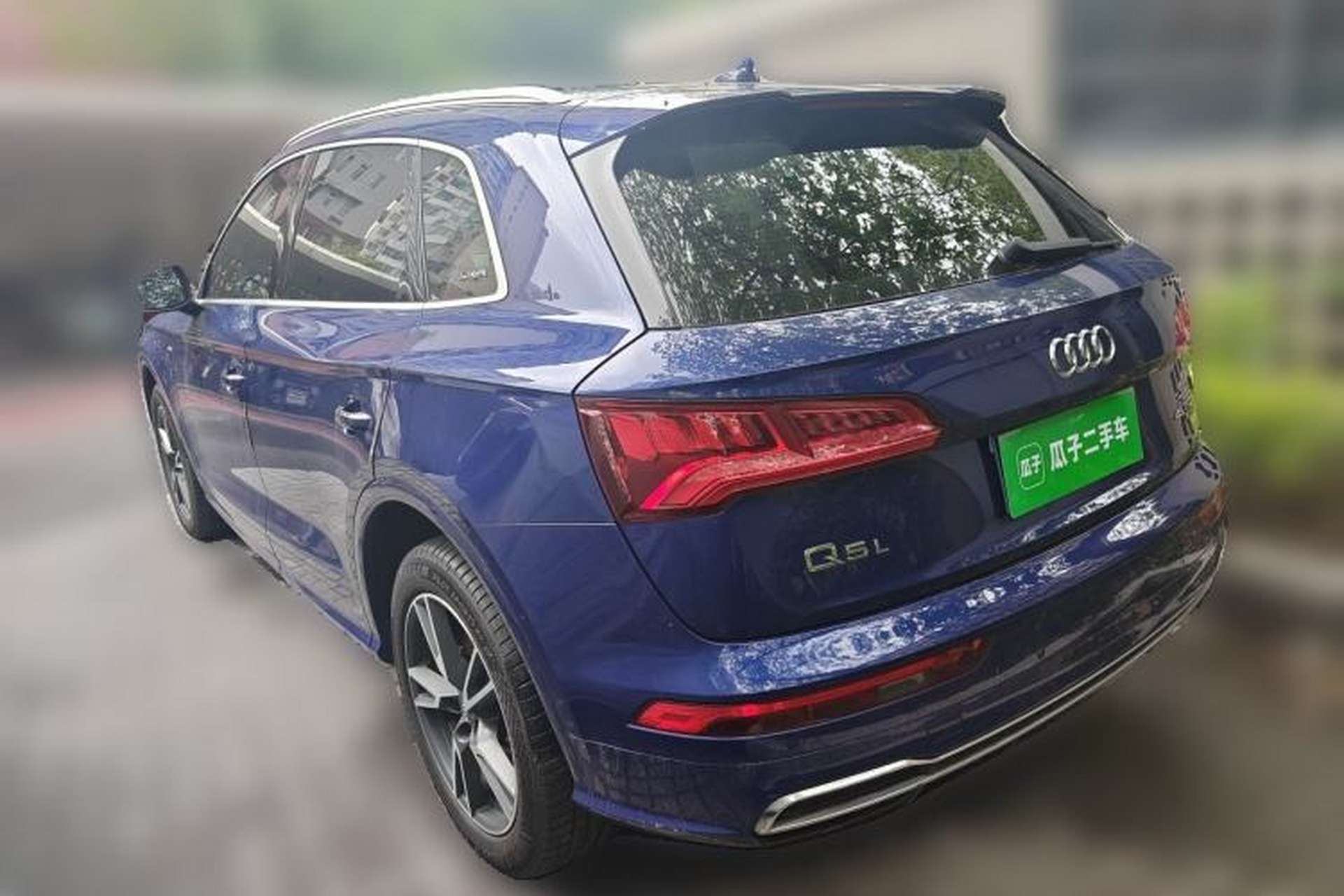 Used Audi Q5L 2018 45 TFSI Prestige Fashion Edition China V Emission Standard Rear Left 45 Deg
