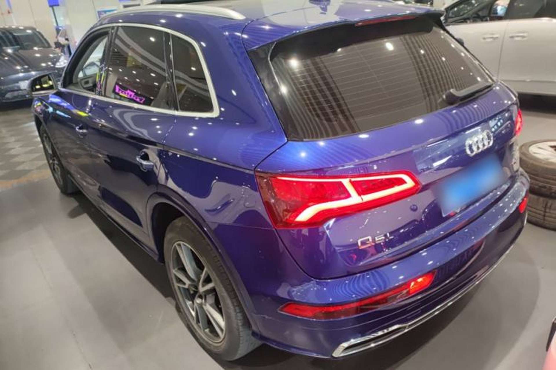 Used Audi Q5L 2018 45 TFSI Prestige Fashion Edition China V Emission Standard Rear Left 45 Deg