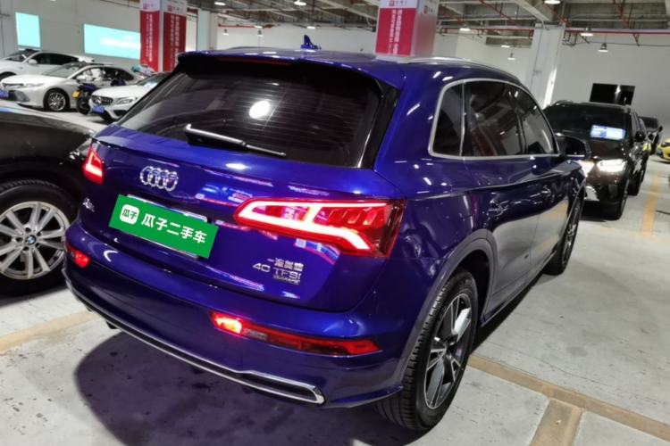 Used Audi Q5L 2018 40 TFSI Prestige Fashion Edition China VI Rear Right 45 Deg
