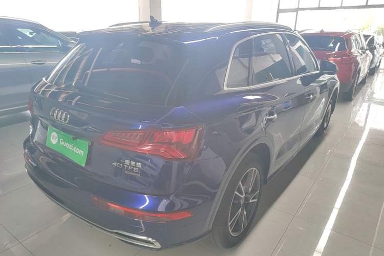 Used Audi Q5L 2018 40 TFSI Prestige Fashion Edition China VI Rear Right 45 Deg