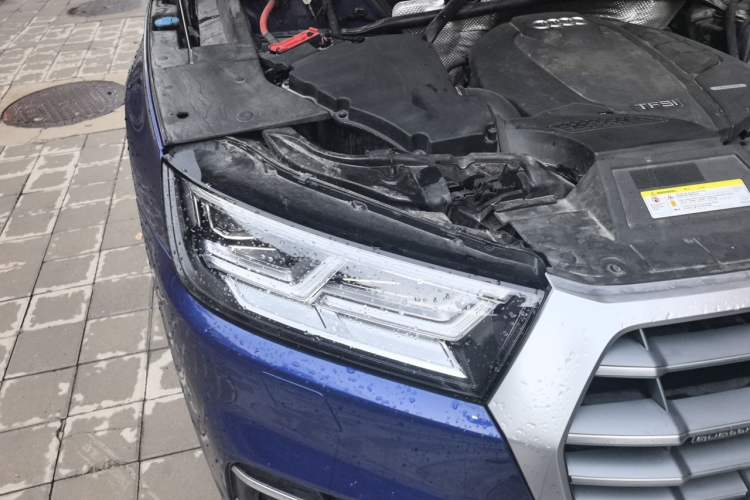 Used Audi Q5L 2018 45 TFSI Prestige Luxury Sport Model China VI Emission Standard Right Front Headlight