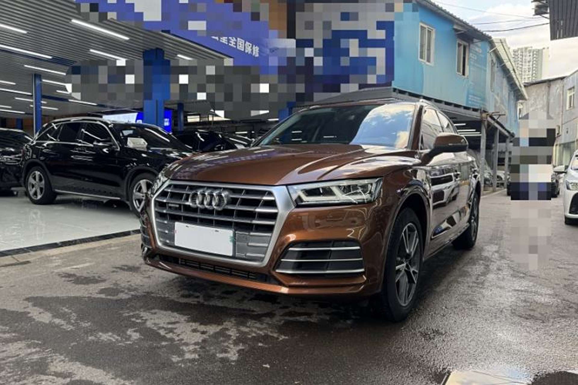 Used Audi Q5L 2018 45 TFSI Prestige Fashion Edition China V Emission Standard Front Left 45 Deg