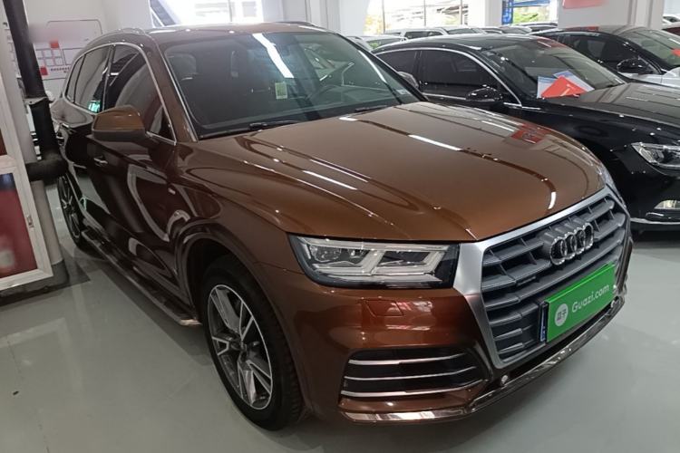 Used Audi Q5L 2018 45 TFSI Prestige Fashion Edition China V Emission Standard Front Right 45 Deg