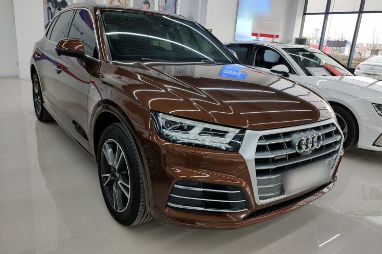 Used Audi Q5L 2018 45 TFSI Prestige Fashion Edition China V Emission Standard Front Right 45 Deg