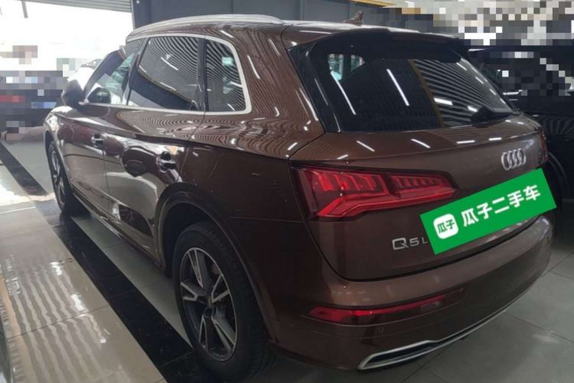 Used Audi Q5L 2018 45 TFSI Prestige Fashion Edition China V Emission Standard Rear Left 45 Deg