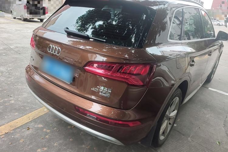 Used Audi Q5L 2018 40 TFSI Prestige Edition China VI Emission Standard Rear Right 45 Deg