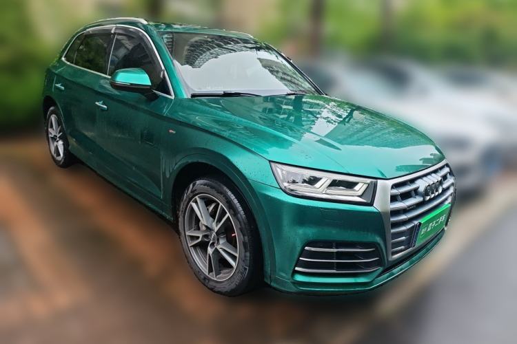 Used Audi Q5L 2018 45 TFSI Prestige Fashion Edition China VI Emission Standard Front Right 45 Deg