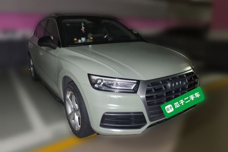 Used Audi Q5L 2018 40 TFSI Prestige Edition China VI Emission Standard Front Right 45 Deg