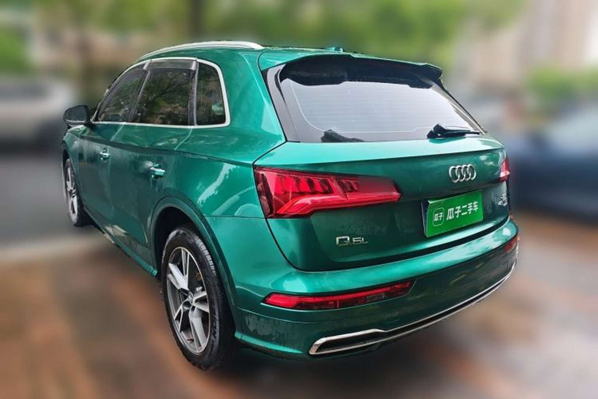 Used Audi Q5L 2018 45 TFSI Prestige Fashion Edition China VI Emission Standard Rear Left 45 Deg
