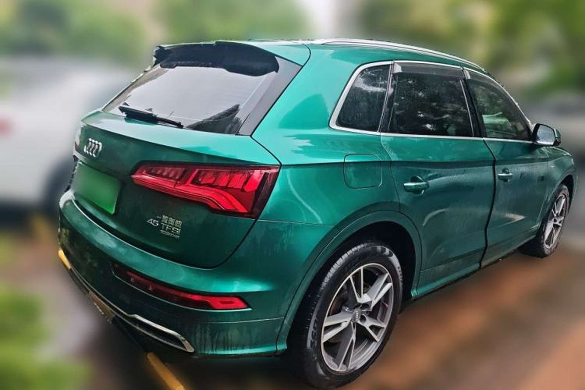 Used Audi Q5L 2018 45 TFSI Prestige Fashion Edition China VI Emission Standard Rear Right 45 Deg