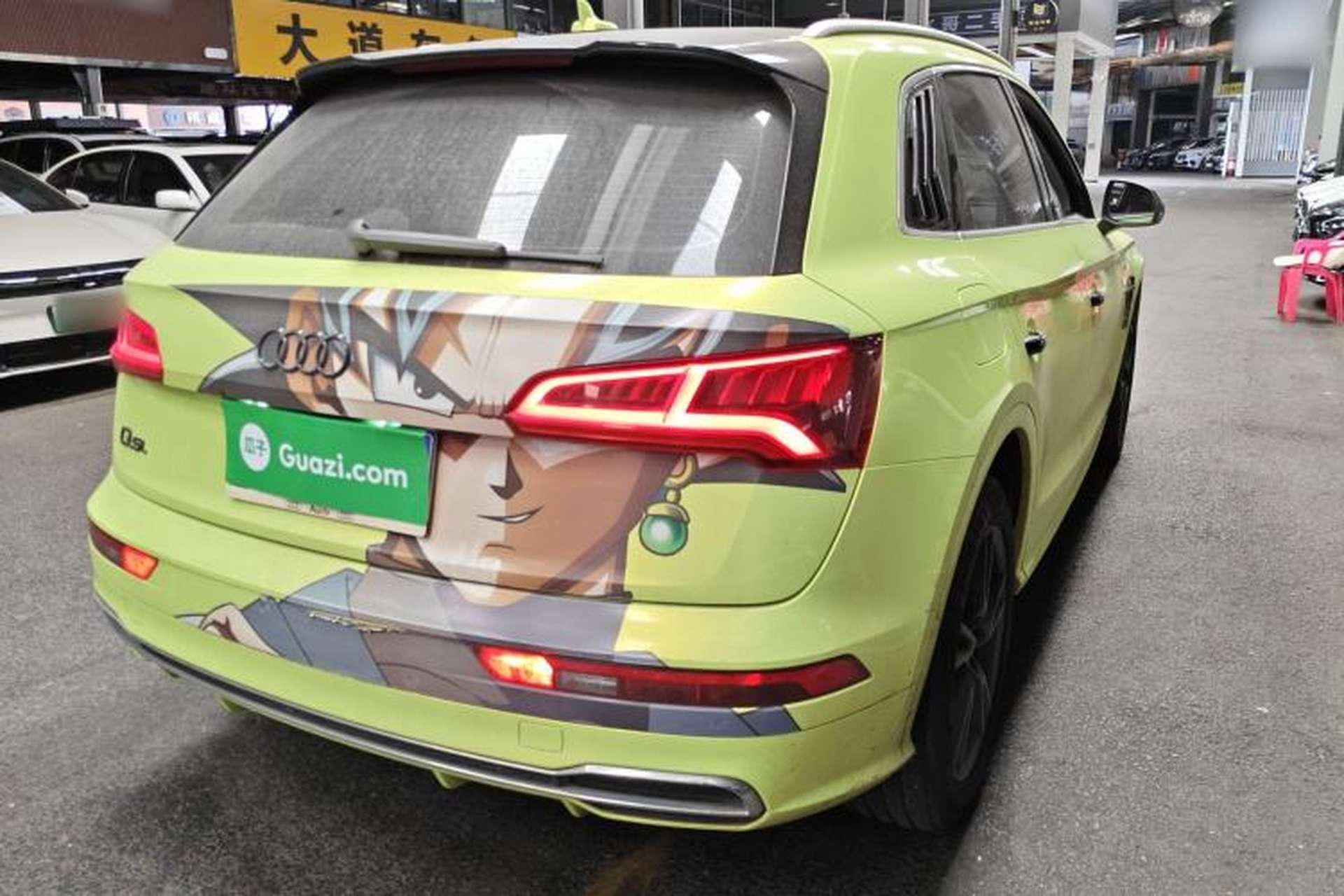 Used Audi Q5L 2018 45 TFSI Prestige Fashion Edition China VI Emission Standard Rear Right 45 Deg
