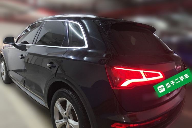 Used Audi Q5L 2018 40 TFSI Prestige Edition China VI Emission Standard Rear Left 45 Deg