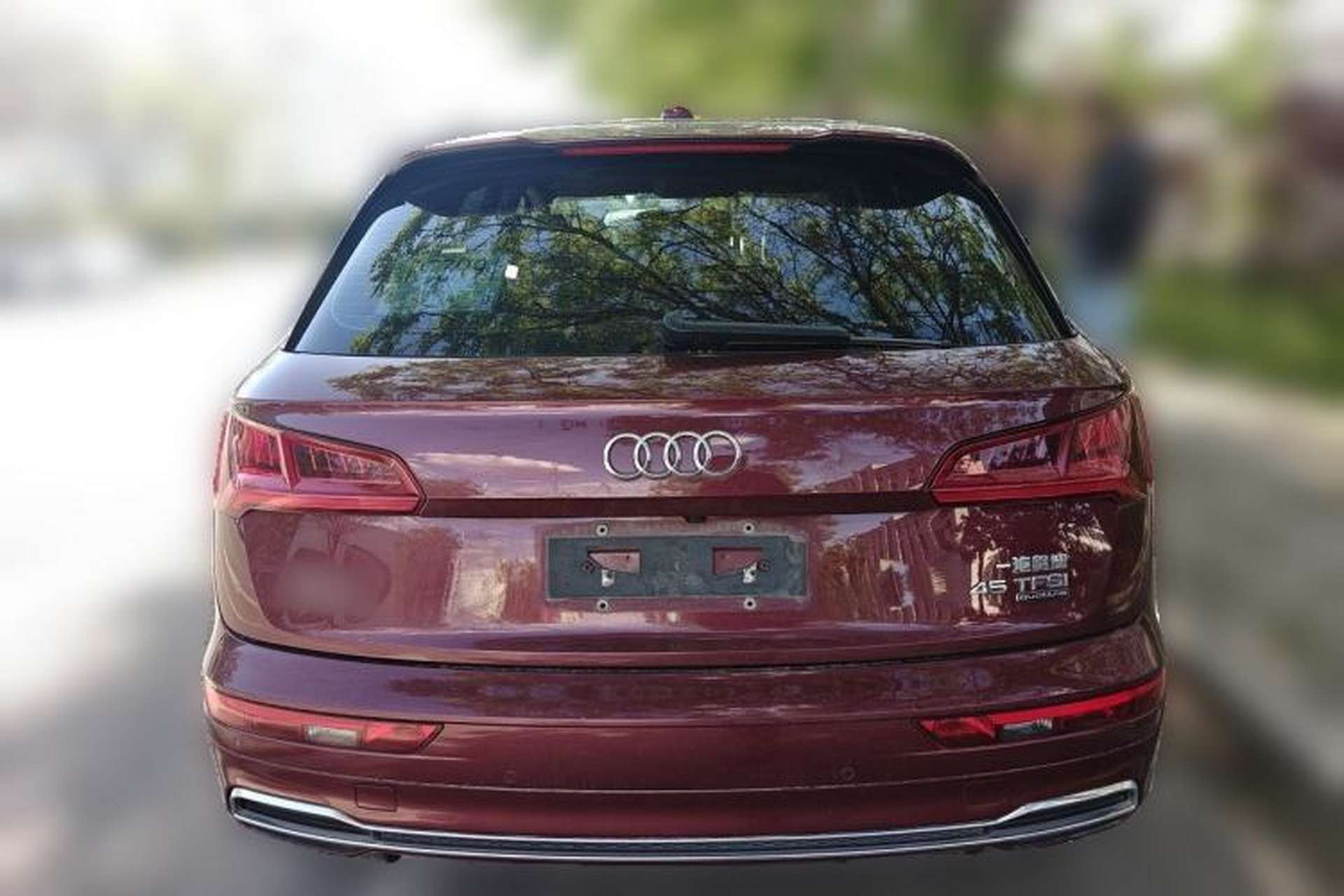 Used Audi Q5L 2018 45 TFSI Prestige Fashion Edition China V Emission Standard Rear