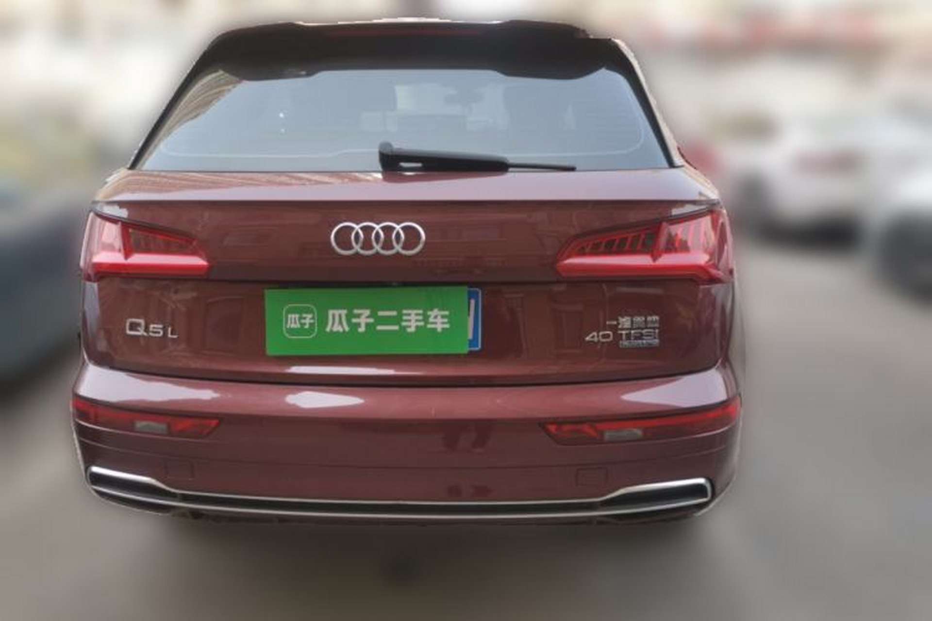 Used Audi Q5L 2018 40 TFSI Prestige Fashion Edition China V Rear