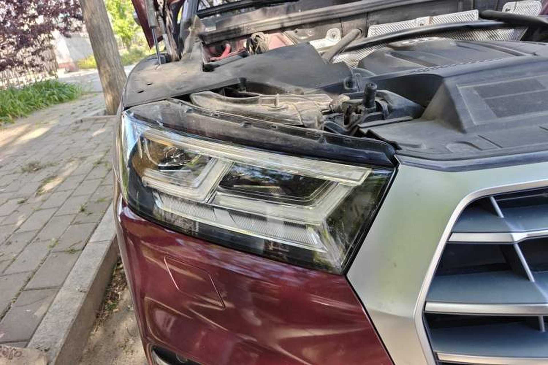 Used Audi Q5L 2018 45 TFSI Prestige Fashion Edition China V Emission Standard Right Front Headlight