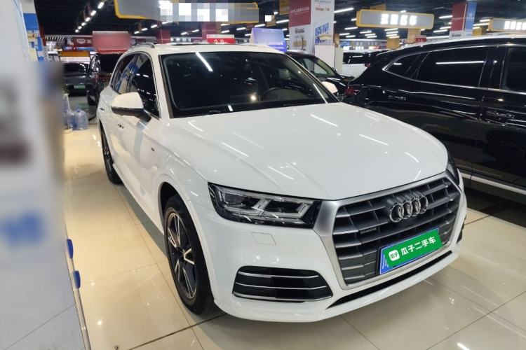 Used Audi Q5L 2018 45 TFSI Prestige Fashion Edition China VI Emission Standard Front Right 45 Deg