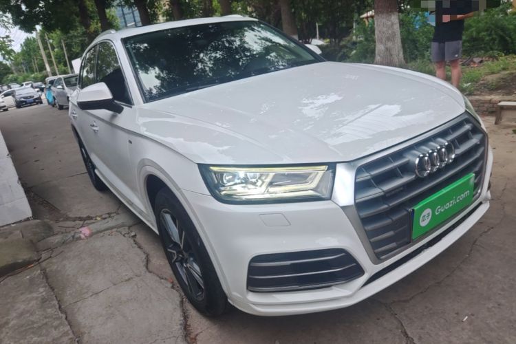 Used Audi Q5L 2018 45 TFSI Prestige Fashion Edition China V Emission Standard Front Right 45 Deg