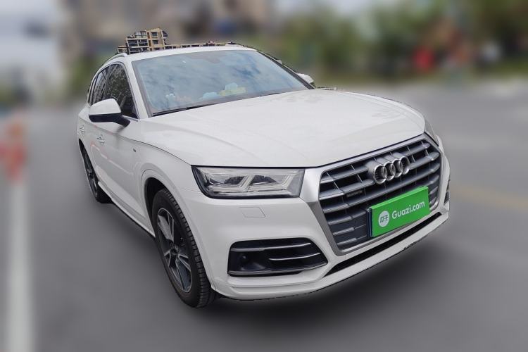 Used Audi Q5L 2018 45 TFSI Prestige Fashion Edition China VI Emission Standard Front Right 45 Deg