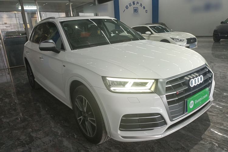 Used Audi Q5L 2018 45 TFSI Prestige Fashion Edition China V Emission Standard Front Right 45 Deg