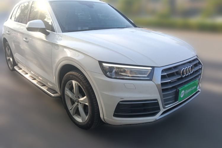 Used Audi Q5L 2018 40 TFSI Prestige Edition China VI Emission Standard Front Right 45 Deg
