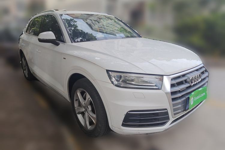 Used Audi Q5L 2018 40 TFSI Prestige Edition China VI Emission Standard Front Right 45 Deg
