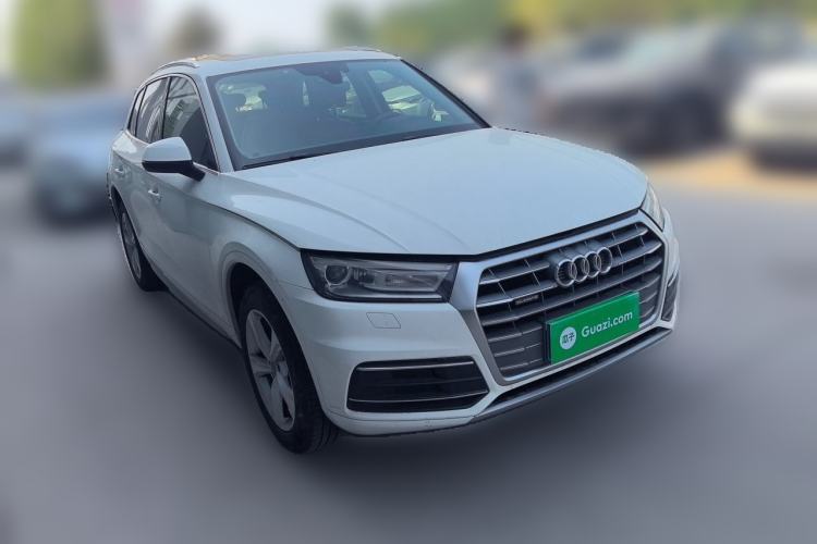 Used Audi Q5L 2018 40 TFSI Prestige Edition China VI Emission Standard Front Right 45 Deg