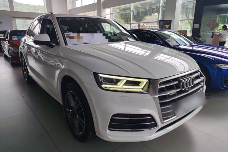 Used Audi Q5L 2018 45 TFSI Prestige Fashion Edition China VI Emission Standard Front Right 45 Deg