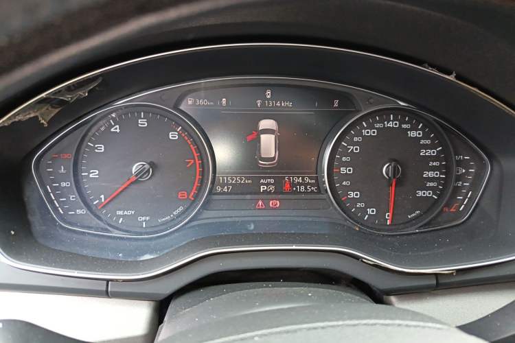 Used Audi Q5L 2018 40 TFSI Prestige Edition China VI Emission Standard Instrument Cluster