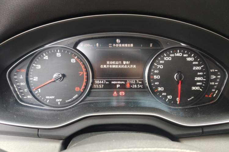 Used Audi Q5L 2018 40 TFSI Prestige Edition China VI Emission Standard Instrument Cluster