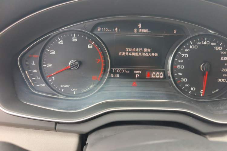 Used Audi Q5L 2018 40 TFSI Prestige Fashion Edition China V Odometer Close Up