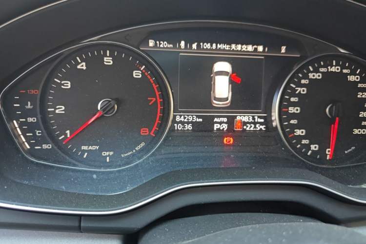 Used Audi Q5L 2018 40 TFSI Prestige Edition China V Odometer Close Up